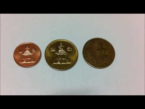 Korean coins (한국의 동전들)